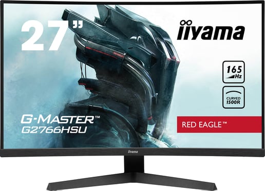 iiyama G-Master G2766HSU Red Eagle 27" Full HD Curved Gaming Monitor - VA, 165Hz
