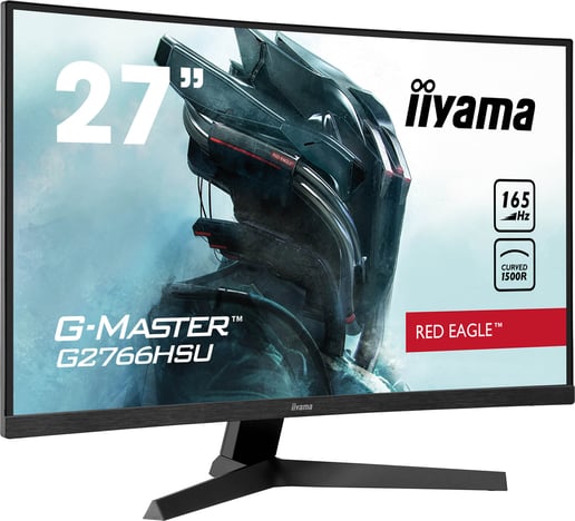 iiyama G-Master G2766HSU Red Eagle 27" Full HD Curved Gaming Monitor - VA, 165Hz