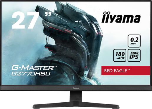 iiyama G-Master G2770HSU Red Eagle 27" Full HD Gaming Monitor - IPS, 180Hz, HDMI