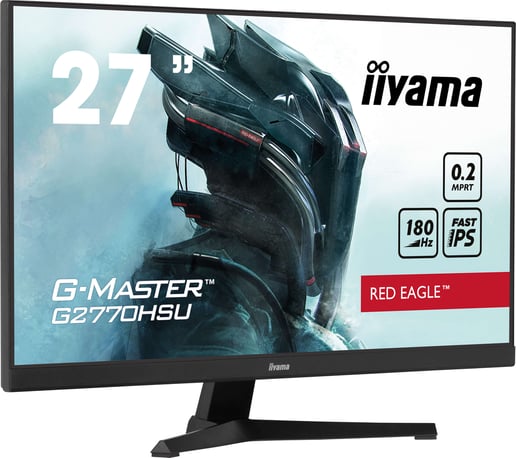 iiyama G-Master G2770HSU Red Eagle 27" Full HD Gaming Monitor - IPS, 180Hz, HDMI
