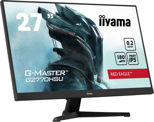 iiyama G-Master G2770HSU Red Eagle 27" Full HD Gaming Monitor - IPS, 180Hz, HDMI