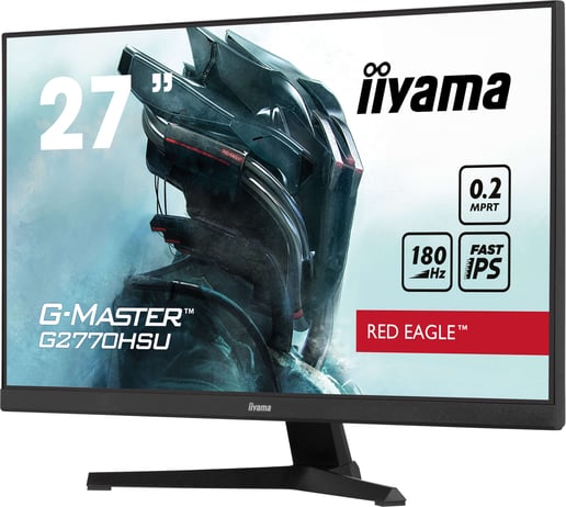 iiyama G-Master G2770HSU Red Eagle 27" Full HD Gaming Monitor - IPS, 180Hz, HDMI