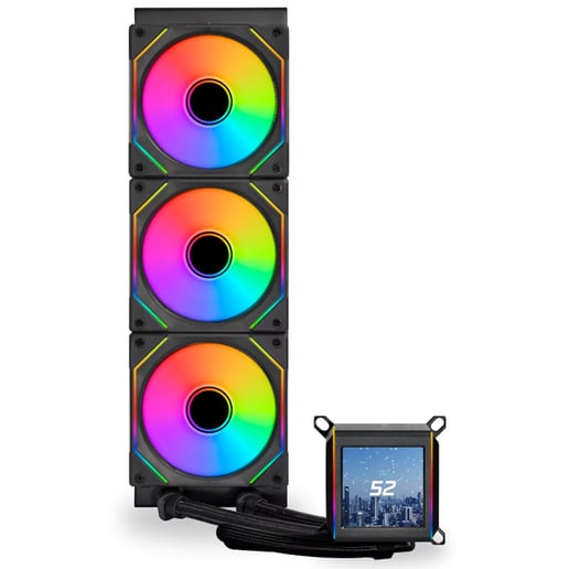Lian Li Galahad II LCD SL-INF 360mm All-in-One Liquid CPU Cooler in Black