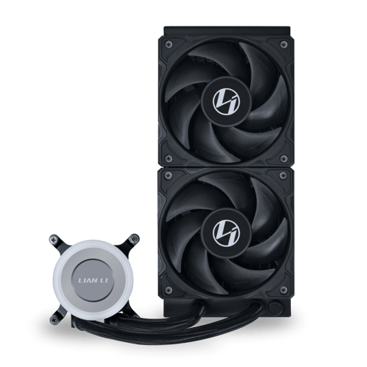 Lian Li Galahad II Lite 240 Performance 240mm AiO Liquid CPU Cooler in Black