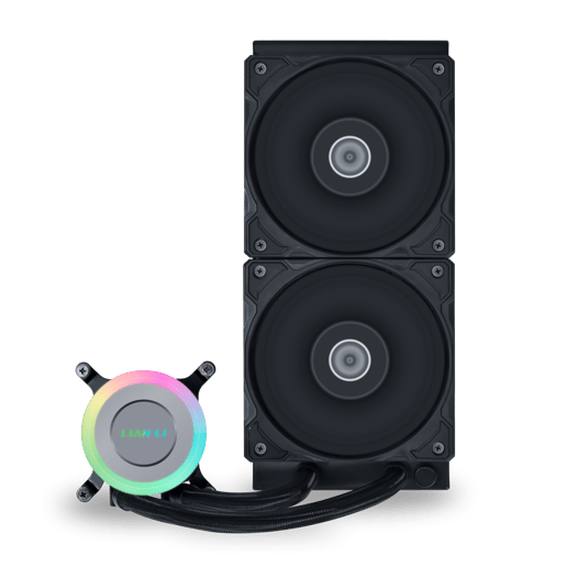 Lian Li Galahad II Lite 240 Performance 240mm AiO Liquid CPU Cooler in Black