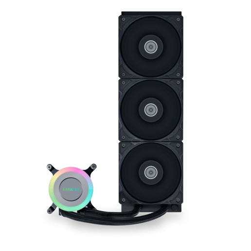 Lian Li Galahad II Lite 360 Performance 360mm AiO Liquid CPU Cooler in Black