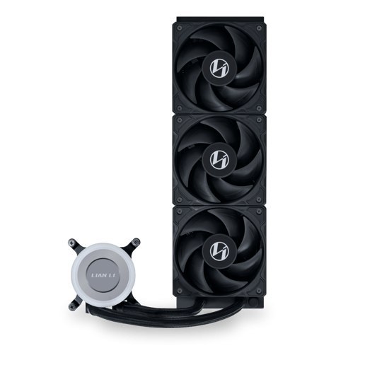 Lian Li Galahad II Lite 360 Performance 360mm AiO Liquid CPU Cooler in Black