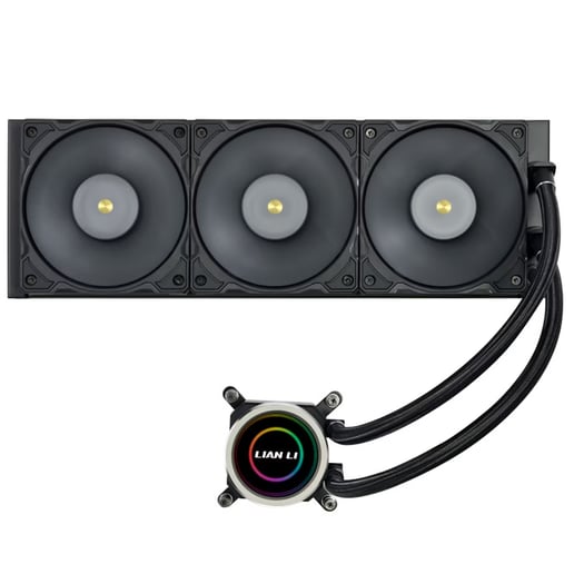 Lian Li Galahad II Trinity Performance 360mm AIO Liquid CPU Cooler in Black
