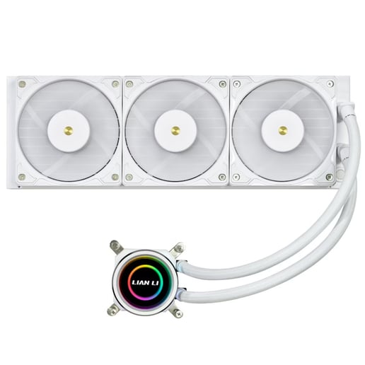 Lian Li Galahad II Trinity Performance 360mm AIO Liquid CPU Cooler in White