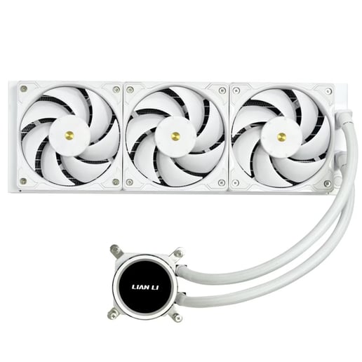 Lian Li Galahad II Trinity Performance 360mm AIO Liquid CPU Cooler in White