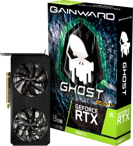 Gainward GeForce RTX 3060 Ti Ghost OC OC 8GB Graphics Card