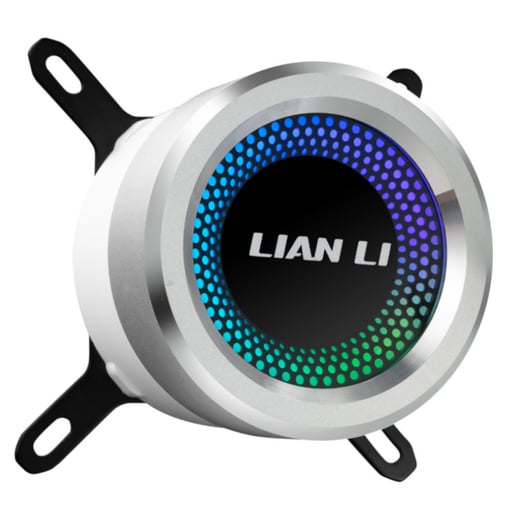 Lian Li Galahad 360mm RGB CPU AiO Liquid Cooler in White