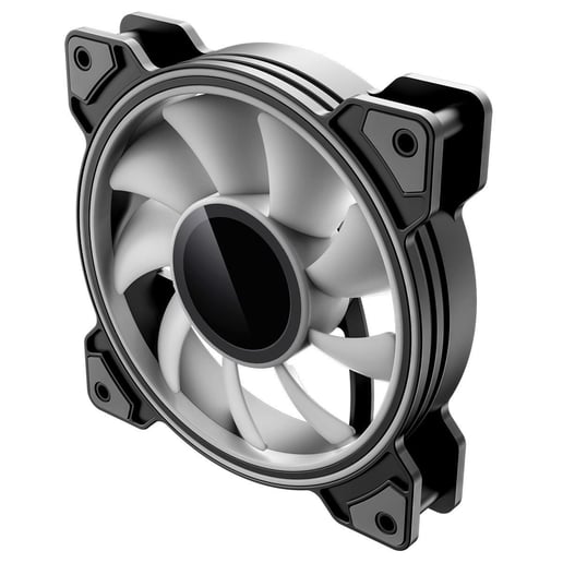 GameMax Infinity 120mm ARGB Dual-Ring Black Fan