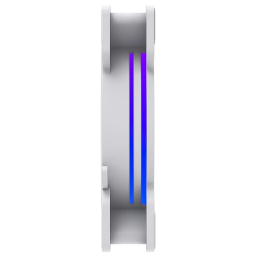 GameMax Infinity 120mm ARGB Dual-Ring White Fan