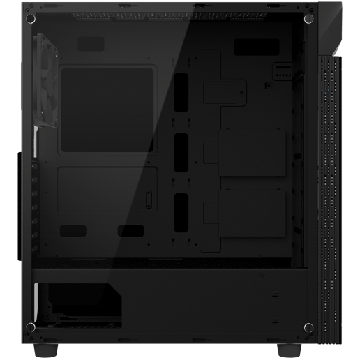 Gigabyte C200 GLASS Mid Tower Gaming Case - Black 