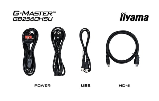 iiyama G-Master GB2560HSU 24.5 inch 144Hz 1ms Gaming Monitor, 1ms