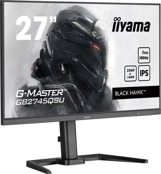 iiyama G-Master GB2745QSU 27" 1440p (QHD) Gaming Monitor - IPS, 100Hz, 1ms, HDMI