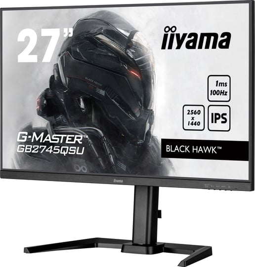 iiyama G-Master GB2745QSU 27" 1440p (QHD) Gaming Monitor - IPS, 100Hz, 1ms, HDMI