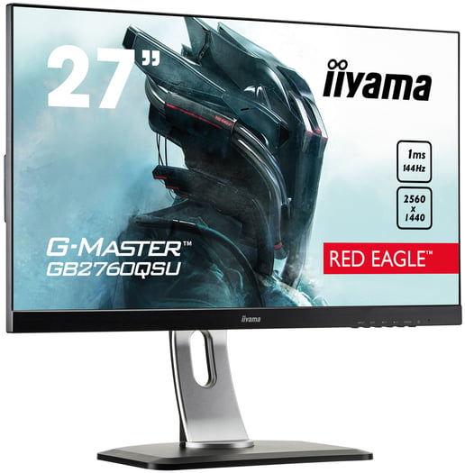 iiyama G-Master Red Eagle 27 inch 144Hz 1ms Gaming Monitor - 2560 x 1440, 1ms