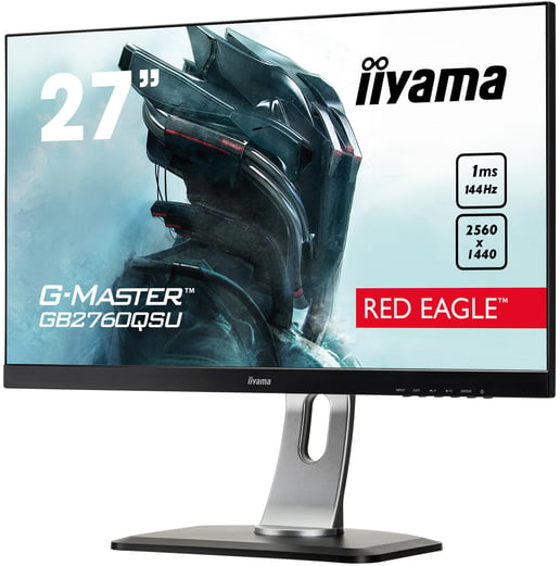iiyama G-Master Red Eagle 27 inch 144Hz 1ms Gaming Monitor - 2560 x 1440, 1ms