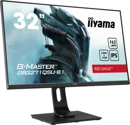 iiyama G-Master GB3271QSU Red Eagle 31.5" 1440p (QHD) Gaming Monitor - IPS, 1ms