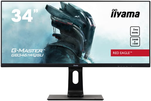 iiyama Red Eagle G-MASTER GB3461WQSU 34 inch IPS 1ms Gaming Monitor, 1ms, HDMI