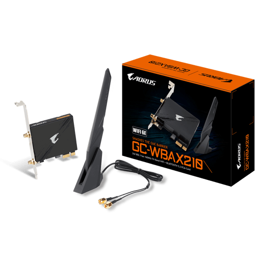 Gigabyte WBAX210 2400Mbps Wi-Fi 6E Adapter 