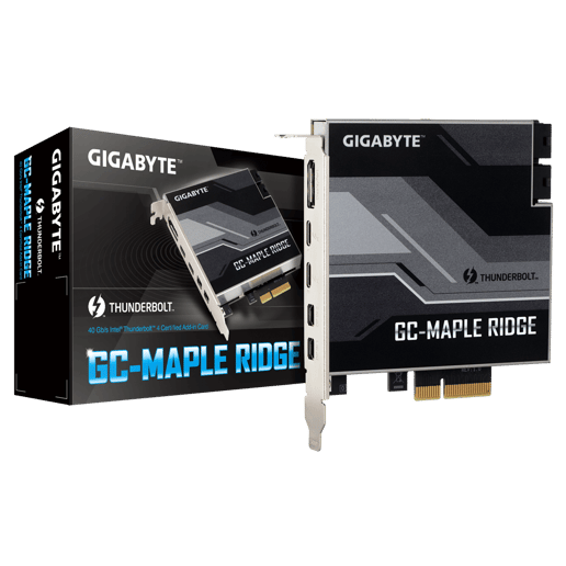 Gigabyte GC-MAPLE RIDGE Intel Thunderbolt 4 Certified Add-in Card
