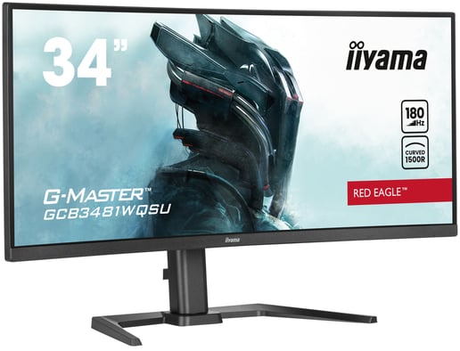 iiyama G-Master GCB3481WQSU 34" UltraWide Curved Gaming Monitor - VA, 500 nits