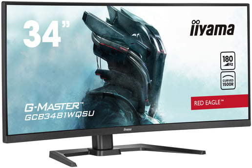 iiyama G-Master GCB3481WQSU 34" UltraWide Curved Gaming Monitor - VA, 500 nits