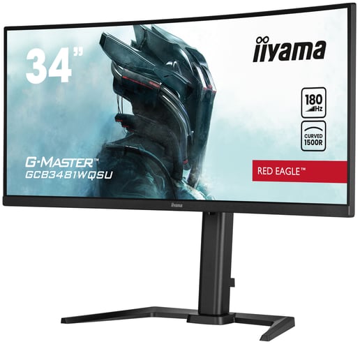 iiyama G-Master GCB3481WQSU 34" UltraWide Curved Gaming Monitor - VA, 500 nits