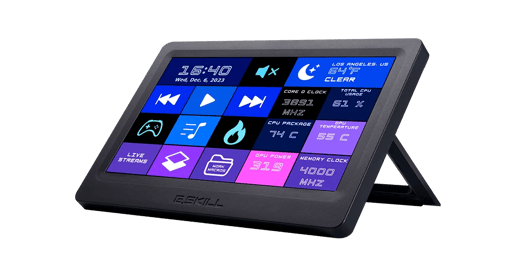 G.Skill WigiDash 7-inch Touch Panel Widget Dashboard
