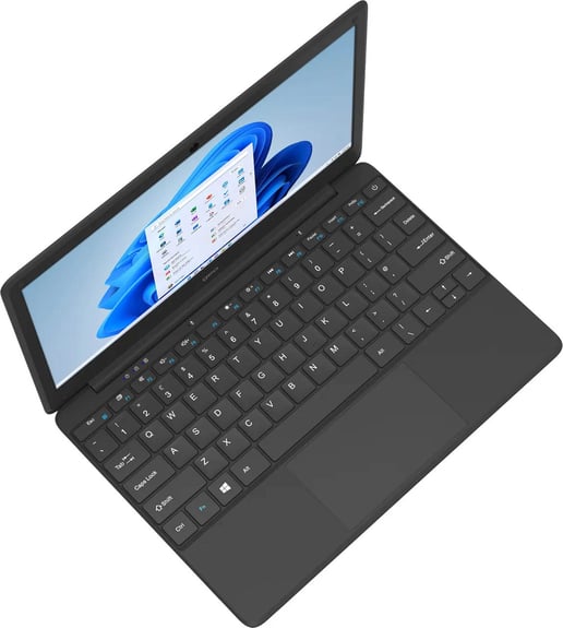 C-Grade Clearance Geo Computers GeoBook 110 11.6 inch Laptop, Intel Celeron N4020, 4GB RAM, 64GB eMMC, HD Display, Wi-Fi, Windows 11 Home in S Mode