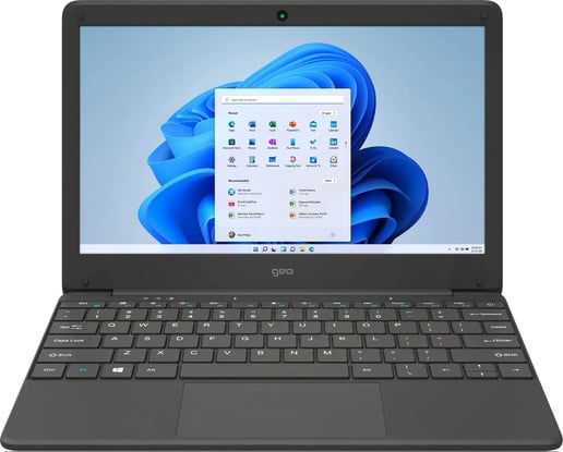 C-Grade Clearance Geo Computers GeoBook 110 11.6 inch Laptop, Intel Celeron N4020, 4GB RAM, 64GB eMMC, HD Display, Wi-Fi, Windows 11 Home in S Mode
