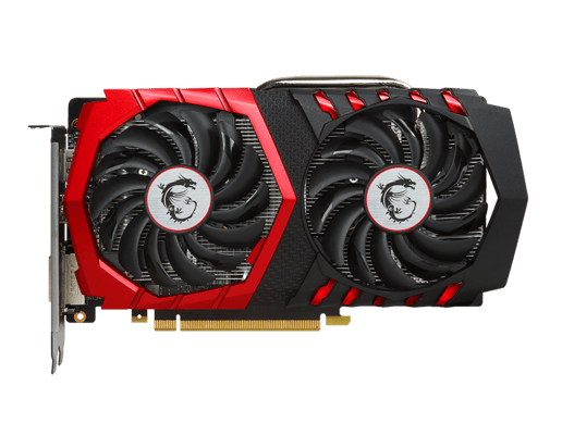 MSI GeForce GTX 1050 Ti GAMING X OC 4GB Graphics Card