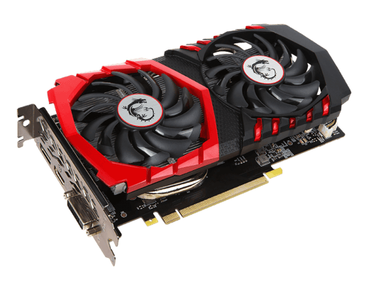 MSI GeForce GTX 1050 Ti GAMING X OC 4GB Graphics Card