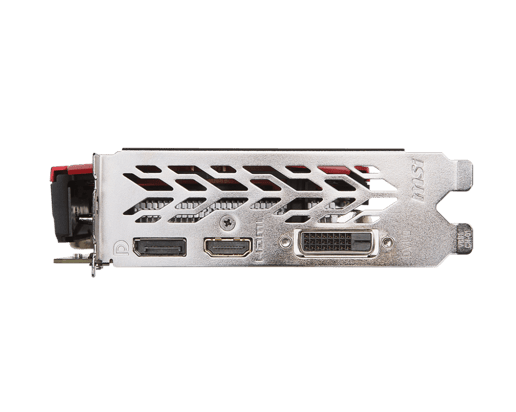 MSI GeForce GTX 1050 Ti GAMING X OC 4GB Graphics Card