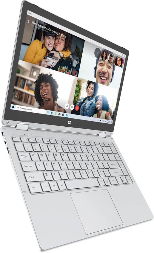 Geo Computers GeoFlex 230 13.3 inch 2-in-1 Laptop, Intel Pentium N4200, 4GB RAM, 128GB SSD, Full HD 1920 x 1080 Touchscreen, Intel HD Graphics 505, Wi-Fi 5, BT, Windows 10 Home in S Mode