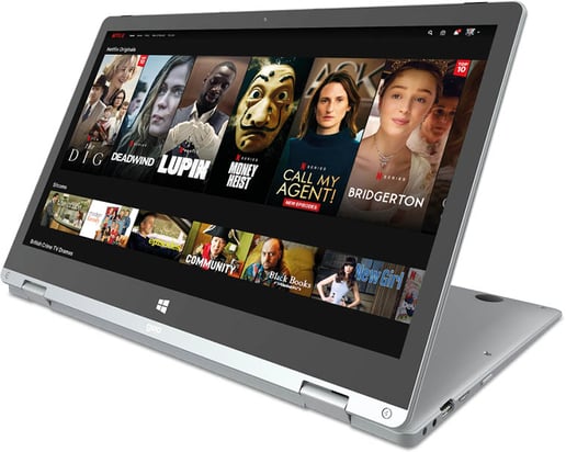 Geo Computers GeoFlex 230 13.3 inch 2-in-1 Laptop, Intel Pentium N4200, 4GB RAM, 128GB SSD, Full HD 1920 x 1080 Touchscreen, Intel HD Graphics 505, Wi-Fi 5, BT, Windows 10 Home in S Mode
