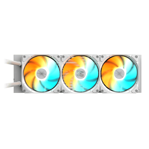 Gigabyte GAMING 360 ICE All-in-One 360mm Liquid CPU Cooler in White