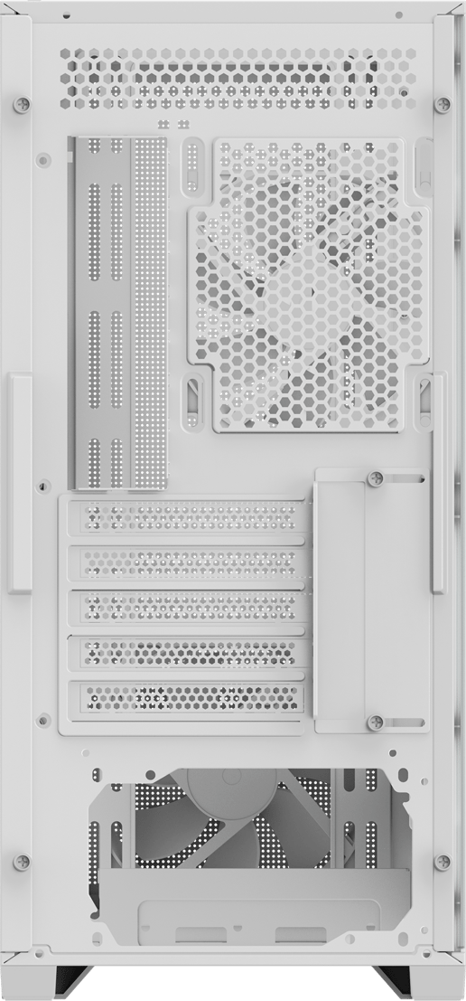 Gigabyte C102 GLASS ICE Mid Tower Gaming Case - White 