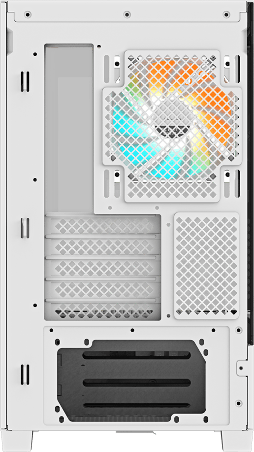 Gigabyte C201 PANORAMIC ICE Mid Tower Gaming Case - White 