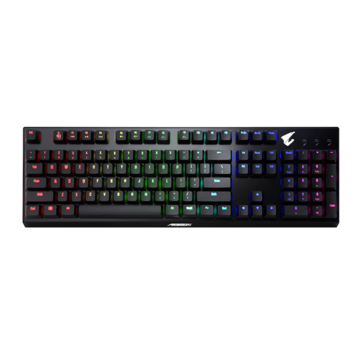 Gigabyte AORUS K9 Optical-Mechanical USB Gaming Keyboard with Flaretech Red Switches, RGB