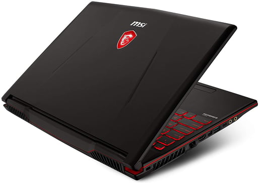 MSI GL63 9SD 15.6" Gaming Laptop - Core i7 2.6GHz, 16GB RAM, 1TB
