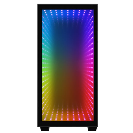GameMax Abyss Mini Mid Tower Gaming Case - Black 