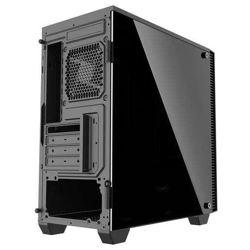 GameMax Abyss Mini Mid Tower Gaming Case - Black 