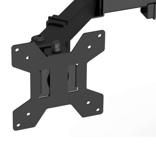 GameMax DM100 Dual Arm Desk Mount with Stand