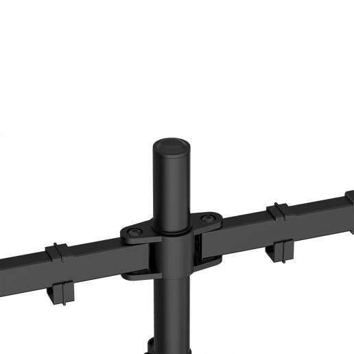 GameMax DM100 Dual Arm Desk Mount with Stand