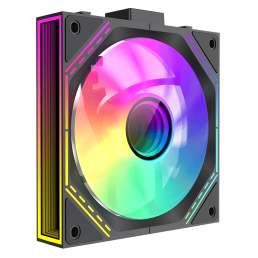 GameMax FN12A-S3I 120mm Infinity ARGB PWM Chassis Fan Triple Pack in Black