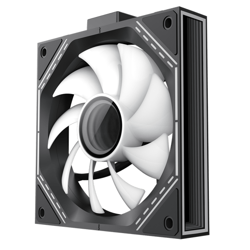 GameMax FN12A-S3I 120mm Infinity ARGB PWM Chassis Fan Triple Pack in Black